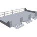 tML® - Cable Mounting Bracket Breakout 6fold for Rack Mount Enclosures 1U